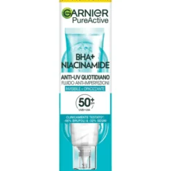 GARNIER PURE ACTIVE ANTI UV QUOTIDIANO NIACINAMIDE FLUIDO ANTI IMPERFEZIONI 40 ML