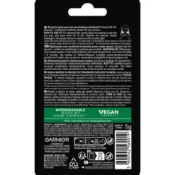 GARNIER SKIN ACTIVE CAFFEINE E CHARCOAL EYE MASK 15 MINUTI