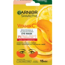 GARNIER SKIN ACTIVE VITAMIN C EYE MASK 15 MINUTI
