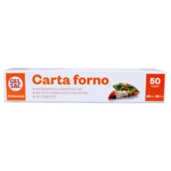 GEL SAC ROTOLO CARTA FORNO PROFESSIONAL 50 MT 33 CM