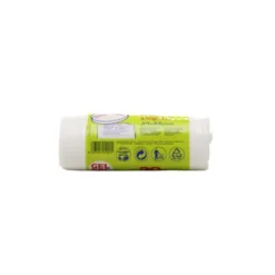GEL SAC 30 SACCHETTI BAGNO BIANCHI PROFUMATI ANTIGOCCIA 42x55 CM 15 LITRI ROTOLO