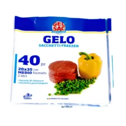 GEL SAC SACCHI CONGELATORE 20x35 BUSTA 40 PZ