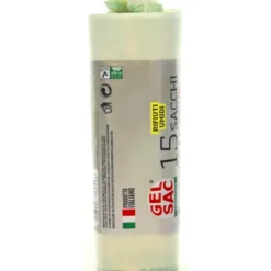 GEL SAC SACCHI RIFIUTI BIODEGRADABILI PER RIFIUTI UMIDI 40x50 15 PZ