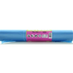 GEL SAC SACCHI RIFIUTI CONDOMINIO HD 72x110 AZZURRO TRASPARENTI IN ROTOLO 10 PZ