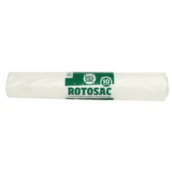 GEL SAC SACCO&SACCO 10 SACCHI IMMONDIZIA 92x120 CM 180 LT TRASPARENTE