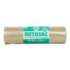 GEL SAC SACCO&SACCO 10 SACCHI IMMONDIZIA 92x120 CM 185 LT NEUTRO