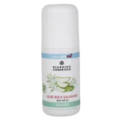 GIARDINO COSMETICO BIO DEODORANTE ROLL ON DELICATO ALOE & SALVIA 50 ML