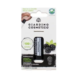 GIARDINO COSMETICO BURROCACAO VEGAN PROTEGGE, ILLUMINA e COLORA AROMA MORA
