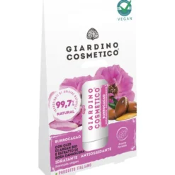 GIARDINO COSMETICO VEGAN BURROCACO ROSA CON OLIO DI ARGAN BIO ED ESTRATTO DI ROSA DAMASCENA IDRATANTE, ANTIOSSIDANTE AROMA FLOREALE