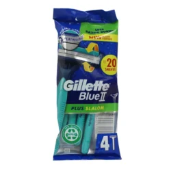GILLETTE BLUE II RASOIO SLALOM PLUS 4 PZ