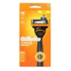 GILLETTE FUSION 5 POWER RASOIO CON 2 RICAMBI