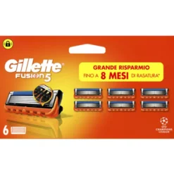 GILLETTE FUSION 5 RICARICA 6 PEZZI