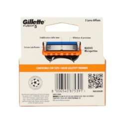 GILLETTE FUSION 5 RICARICA 4 PEZZI
