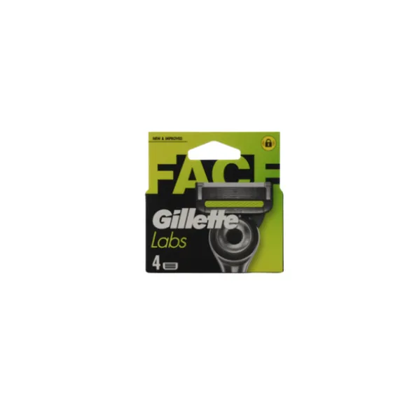 GILLETTE LABS RICARICA 4 PZ