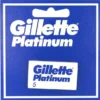GILLETTE LAME PLATINUM 5 PZ. RICAMBI