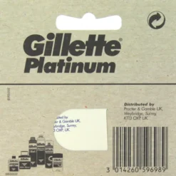 GILLETTE LAME PLATINUM 5 PZ. RICAMBI