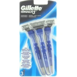 GILLETTE MACH3 RASOIO USA&GETTA 3 PZ.