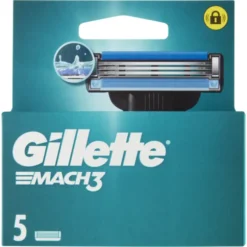 GILLETTE MACH3 RICAMBI 5 PEZZI