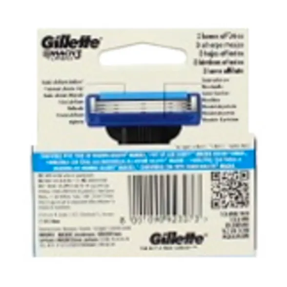 GILLETTE MACH3 TURBO RICAMBI 5 PZ