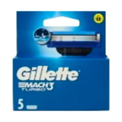GILLETTE MACH3 TURBO RICAMBI 5 PZ
