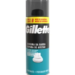 GILLETTE SCHIUMA DA BARBA PROFUMATO PELLE SENSIBILE 400 ML
