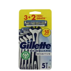 GILLETTE SKINGUARD SENSITIVE RASOIO USA & GETTA 3+2 RASOI