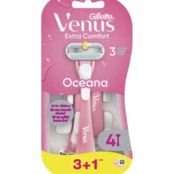 GILLETTE VENUS OCEANA RASOIO USA & GETTA 3+1 PZ