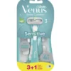 GILLETTE VENUS SENSITIVE RASOIO USA & GETTA3+1 PEZZI