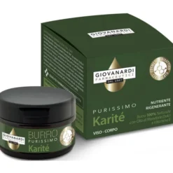 GIOVANARDI FARMACEUTICI BURRO PURISSIMO KARITE' NUTRIENTE RIGENERANTE VISO e CORPO 100 ML