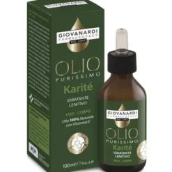 GIOVANARDI FARMACEUTICI OLIO PURISSIMO KARITE' IDRATANTE LENITIVO VISO e CORPO 100 ML