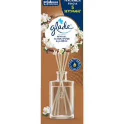 GLADE DIFFUSORE LIQUIDO SANDALWOOD & JASMIN CON BASTONCINI 50 ML