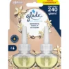 GLADE ELECTRIC ESSENTIAL OIL 2 RICARICHE LIQUIDE DA 20 ML ROMANTIC VANILLA BLOSSOM DURATA 240 GIORNI per DIFFUSORE ELECTRIC
