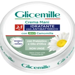 GLICEMILLE CREMA MANI IDRATANTE E VELLUTANTE CON ANTIBATTERICO GIARA 100 ML