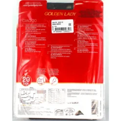 GOLDEN LADY CIAO COLLANT 20 DEN NERO TAGLIA 4