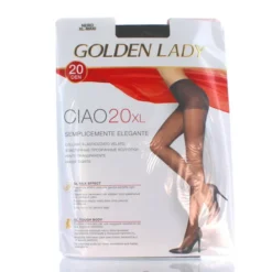 GOLDEN LADY CIAO COLLANT 20 DEN NERO TAGLIA XL