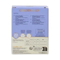 GOLDEN LADY COLLANT MARA 20 DENARI 70A COLORE DAINO TAGLIA XL IN ASTUCCIO