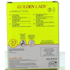 GOLDEN LADY GAMBALETTO 20 DEN CASTORO TAGLIA UNICA