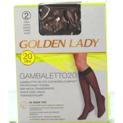 GOLDEN LADY GAMBALETTO 20 DEN CASTORO TAGLIA UNICA