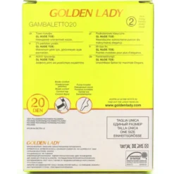 GOLDEN LADY GAMBALETTO 20 DEN DAINO TAGLIA UNICA