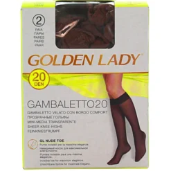 GOLDEN LADY GAMBALETTO 20 DEN VISONE TAGLIA UNICA