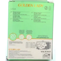 GOLDEN LADY LEDA 20 22A CASTORO 2 PAIA TAGLIA 4
