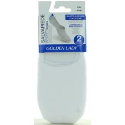 GOLDEN LADY SALVAPIEDE SPORTY 2 PAIA BIANCO TAGLIA 41/45