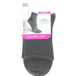 GOLDEN LADY SPORTY CALZINO LISCIO ANTRACITE TAGLIA UNICA