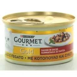 GOLD GOURMET GR.85 DADINI POLLO-FEGATO