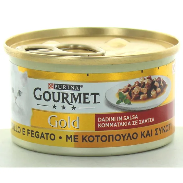 GOLD GOURMET GR.85 DADINI POLLO-FEGATO