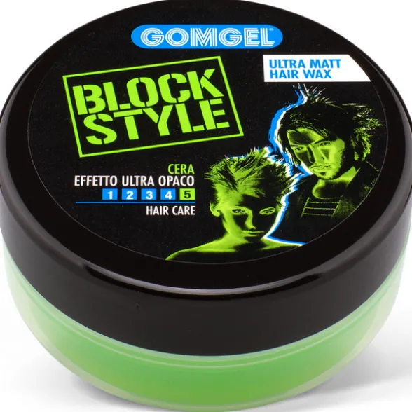 GOMGEL CERA BLOOK STYLE EFFETTO ULTRA OPACO VASO 100 ML