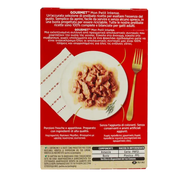 GOURMET MON PETIT 6 PORZIONIx50g ANATRA-POLLO-TACCHINO