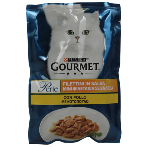 GOURMET PERLE FILETTINI POLLO GR.85