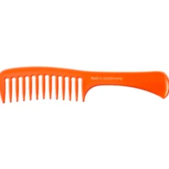 GUENZANI PETTINE MANICO DENTI RADI FLUO COLORI ASSORTITI