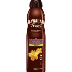 HAWAIIAN TROPIC PROTECTIVE DRY OIL SPRAY ARGAN OIL SPF6 177 ML